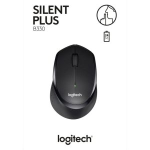 Logitech B330 Silent Plus | Draadloze Muis | Links- en Rechtshandig | RF | 1000 DPI | Zwart - Afbeelding 3