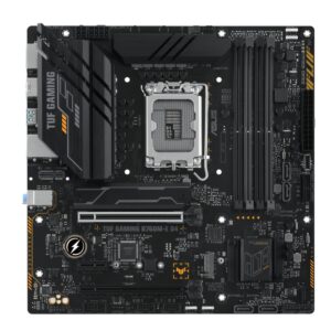 ASUS TUF GAMING B760M-E D4 | Socket LGA 1700 | Intel B760 | 4xDDR4 | Micro-ATX | Moederbord - Afbeelding 1