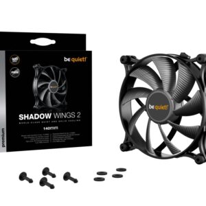 be quiet! Shadow Wings 2 | 140mm Case Fan - Afbeelding 6