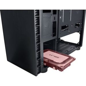 Inter-Tech CXC2 Blue Light | Midi Tower Case | Zwart - Afbeelding 5