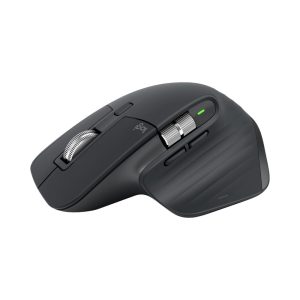 Logitech MX Master 3S | Draadloze Muis | RF-Draadloos + Bluetooth | 8000 DPI | Grafiet - Afbeelding 1