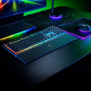 Razer Ornata V3 | Gaming Toetsenbord (Duits QWERTZ) | USB | Mecha Membrane | RGB | Zwart - Afbeelding 3