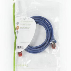 Nedis netwerkkabel | Cat6 | S/FTP (S-STP) | 2 m | Blauw | CCGP85221BU20 - Afbeelding 3