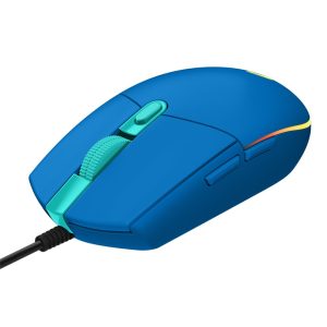 Logitech G203 | Gaming Muis | Rechts­handig | USB-A | 8.000 DPI | Blauw - Afbeelding 3