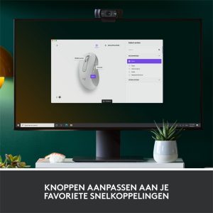 Logitech Signature M650 | Draadloze Muis | Linkshandig | RF + Bluetooth | 2000 DPI | Wit - Afbeelding 10