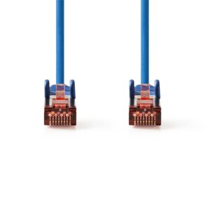 Nedis netwerkkabel | Cat6 | S/FTP (S-STP) | 2 m | Blauw | CCGP85221BU20 - Afbeelding 6