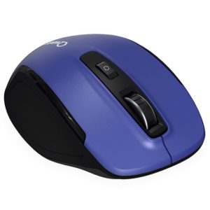 Qware Glasgow | Draadloze Muis | Rechtshandig | RF + Bluetooth | 1600 DPI | Blauw/Zwart - Afbeelding 6