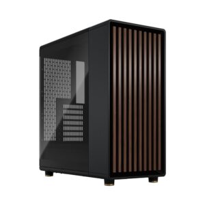 Fractal Design North TG Clear Charcoal | Midi Tower Case | Zwart - Afbeelding 1