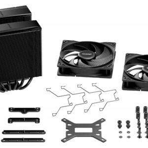 be quiet! Pure Rock Pro 3 Black | 250W TDP | 155mm Hoogte | 120mm Fans | CPU Luchtkoeler - Afbeelding 8