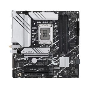 ASUS PRIME B760M-A WIFI D4 | Socket LGA 1700 | Intel B760 | 4xDDR4 | Micro-ATX | Moederbord - Afbeelding 1