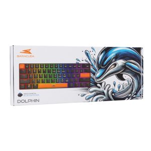 Baracuda DOLPHIN RGB 60% | Bedraad Gaming Toetsenbord | Blue Switches | Anti-Ghosting | QWERTY | Zwart - Afbeelding 9