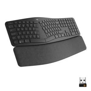 Logitech K860 Ergo | Draadloos Bluetooth Toetsenbord met Receiver | QWERTY - Afbeelding 3