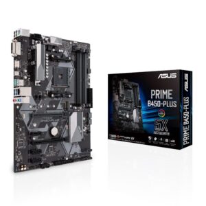 ASUS PRIME B450-PLUS | Socket AM4 | AMD B450 | 4xDDR4 | ATX | Moederbord - Afbeelding 1