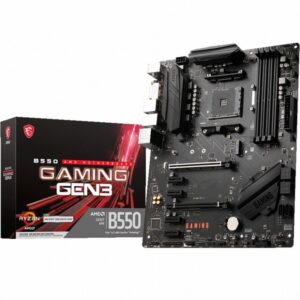 MSI B550 GAMING GEN3 | Socket AM4 | Intel B550 | 4xDDR4 | ATX | Moederbord - Afbeelding 1
