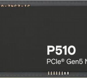 Crucial P510 | 1TB NVMe SSD | M.2 | Gen5 | 11.700MB/s Lezen | 9.500MB/s Schrijven - Afbeelding 1