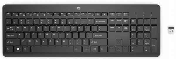 HP 230 | Draadloos Toetsenbord | met USB-A ontvanger | Zwart - 0