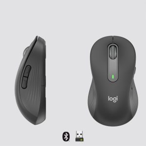 Logitech Signature M650 | Draadloze Muis | Linkshandig | RF + Bluetooth | 2000 DPI | Grafiet - Afbeelding 7