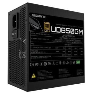 Gigabyte UD850GM | 850 Watt Gold ATX PSU | Modulair | Power Supply | Voeding - Afbeelding 6