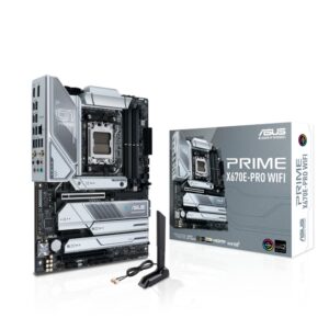 ASUS PRIME X670E-PRO WIFI | Socket AM5 | Intel X670 | 4xDDR5 | ATX | Moederbord - Afbeelding 1