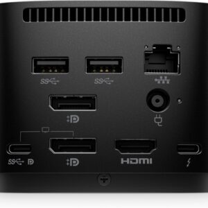 HP G4 Docking Station | Thunderbolt 120W | Zwart - Afbeelding 4