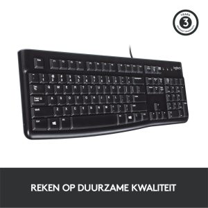 Logitech K120 | Zakelijk Bedraad Toetsenbord | QWERTY - Afbeelding 8