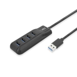 ACT AC6320 | USB 3.2 Gen 1 Interface Hub | Type-A | 5 Gbps | Zwart - Afbeelding 3