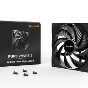 be quiet! Pure Wings 3 | 140mm PWM High Speed Case Fan - Afbeelding 4