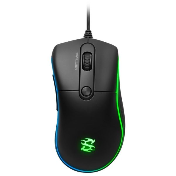 Sharkoon Skiller SGM2 | Bedrade Gaming Muis | USB-A | 6400 DPI | Zwart | RGB - 0