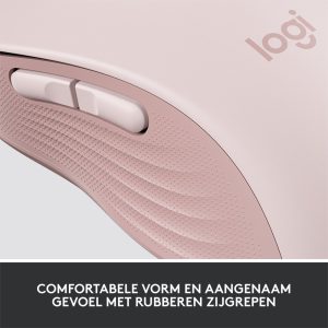 Logitech Signature M650 | Draadloze Muis | Rechtshandig | RF + Bluetooth | 2000 DPI | Roze - Afbeelding 13
