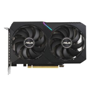 ASUS GeForce RTX 3060 DUAL O12G V2 | 12GB GDDR6 VRAM | Videokaart | GPU | Nvidia - Afbeelding 1