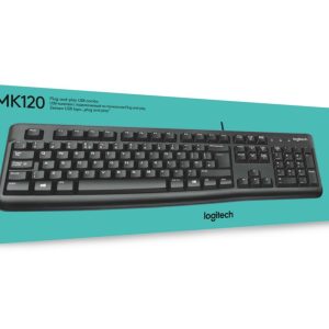 Logitech MK120 | Bedrade Muis en Toetsenbordcombo | QWERTY - Afbeelding 11