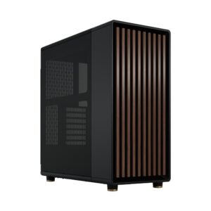Fractal Design North Clear | Midi Tower Behuizing | Zwart (Charcoal) - Afbeelding 1