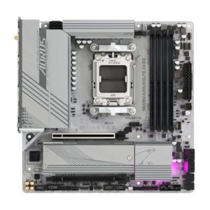 Gigabyte B650M AORUS ELITE AX ICE | Socket AM5 | AMD B650 | 4xDDR5 | Micro ATX | Moederbord - Afbeelding 3