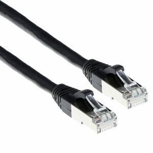 ACT netwerkkabel | Cat6A | S/FTP (S-STP) | 30 m | Zwart | FB6930 - Afbeelding 1