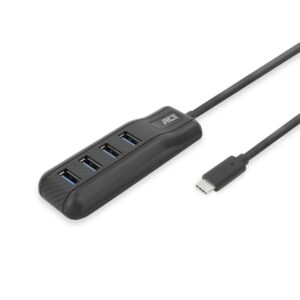 ACT AC6420 | USB 3.2 Gen 1 (3.1 Gen 1) Type-C Interface Hub | 5000 Mbit/s | Zwart - Afbeelding 3