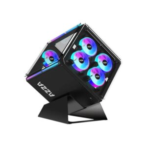 Azza Cube Case 802 | Zwart - Afbeelding 1