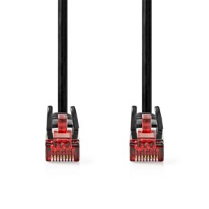 Nedis netwerkkabel | Cat6 | U/UTP (UTP) | 1 m | Zwart | CCGL85200BK10 - Afbeelding 3