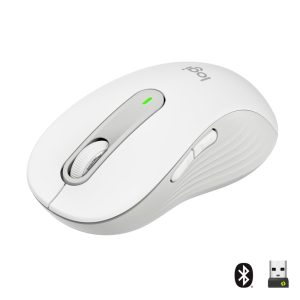 Logitech Signature M650 | Draadloze Muis | Rechtshandig | RF + Bluetooth | 2000 DPI | Wit - Afbeelding 1