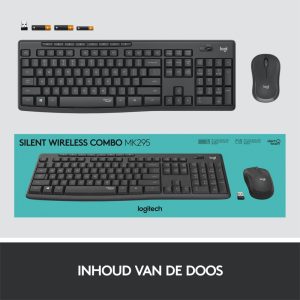 Logitech MK295 Silent | Draadloze Muis en Toetsenbordcombo | QWERTY - Afbeelding 15