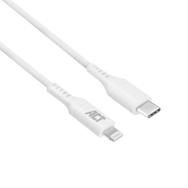 ACT kabel | USB-C naar Lightning | 1 m | Wit | AC3014 - 0
