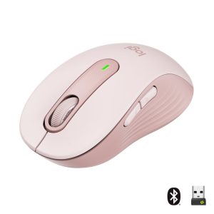 Logitech Signature M650 | Draadloze Muis | Rechtshandig | RF + Bluetooth | 2000 DPI | Roze - Afbeelding 1