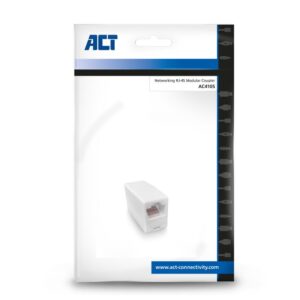 ACT AC4105 kabel-verlengstuk | RJ-45 | Wit - Afbeelding 4