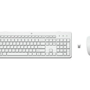 HP 230 | Draadloze Muis- en Toetsenbordcombo | USB | QWERTY | Wit - Afbeelding 1