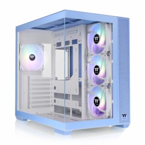 Thermaltake View 380 TG ARGB | Mid Tower Case | Hydrangea Blue (CA-1Z2-00MFWN-00) - Afbeelding 1