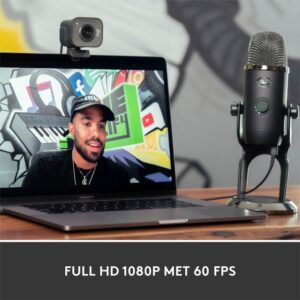 Logitech StreamCam | 1080p 60FPS USB-C Webcam met Microfoon | Grafiet - Afbeelding 12