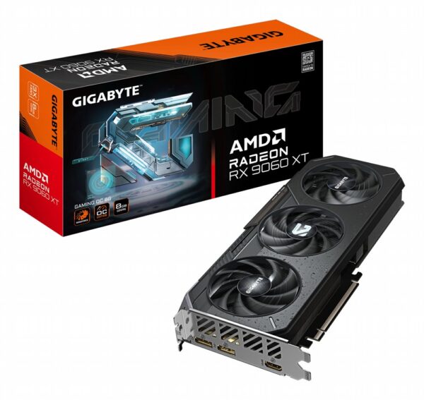 GIGABYTE Radeon RX 9060 XT GAMING OC | 8GB GDDR6 | Videokaart | AMD GPU - 0