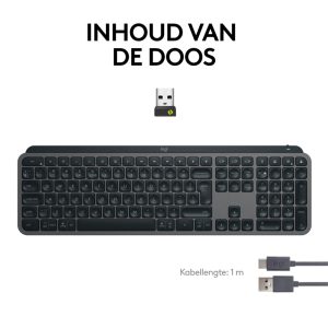 Logitech MX Keys S | Draadloos Toetsenbord | QWERTY - Afbeelding 21