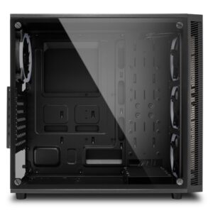 Sharkoon TG4M RGB | Midi Tower Case | Zwart - Afbeelding 5