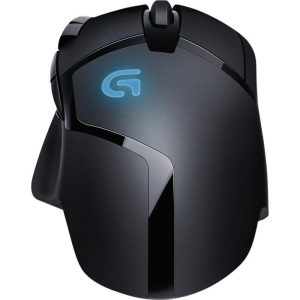 Logitech G402 Hyperion Fury | Bedrade Gaming Muis | Rechtshandig | USB-A | 4000 DPI | Zwart - Afbeelding 1