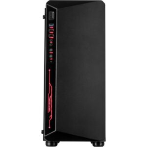 Inter-Tech C-3 Saphir RGB | Midi Tower | Zwart - Afbeelding 8